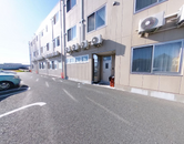 介護施設の外周と駐車場