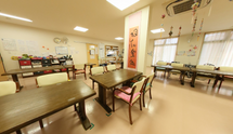 ケアホームの居心地の良い部屋