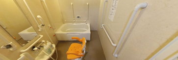 介護施設の居室と設備