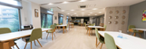 明るく広々とした共有エリア