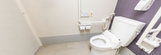 介護施設のトイレ内部