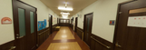 介護施設の内装と廊下