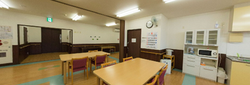 介護施設の共有エリア
