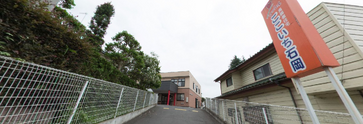 介護施設周辺の静かな風景