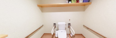 介護施設内のトイレ設備