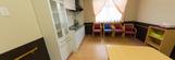 介護施設の居間とキッチン