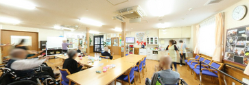 介護施設の日常風景