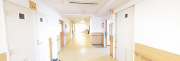 介護施設内の廊下