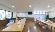 介護施設の居心地の良い共有スペース