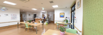 介護施設内の居心地の良い空間