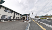 介護施設のエントランス周辺