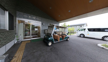 介護施設のエントランスエリア