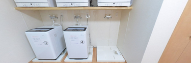 洗濯設備がある部屋