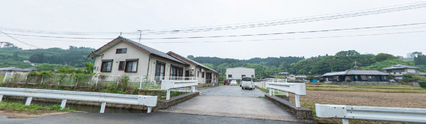 介護施設とその周辺風景