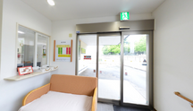 介護施設の快適な受付エリア