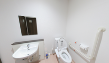 トイレ設備が整っている