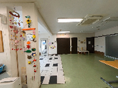 介護施設内部の居住者共用エリア