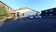 清潔感のある施設外観