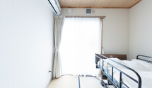 介護施設内の居室の全景