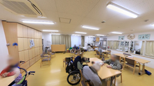 介護施設内の日常風景