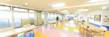 介護施設のデイルーム