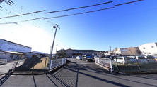 介護施設の外観と入口