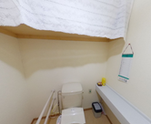 清潔感あるトイレ設備