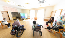 ゆったりとした雰囲気の介護施設