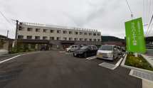 介護施設のエントランス周辺
