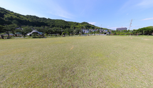 介護施設の広々とした外環境
