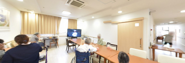 ケア施設の居心地の良い空間