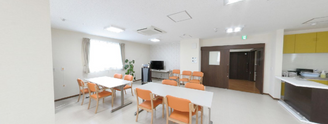 広々とした居住者の共有エリア