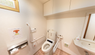 バリアフリー設計のトイレスペース