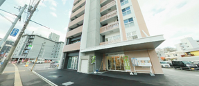 街中に立地する介護施設