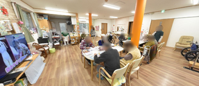 介護施設の居住・共有エリア