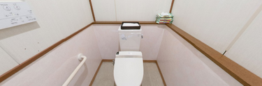 介護施設の利用者向けトイレの内観
