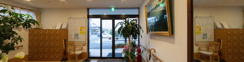 介護施設のエントランス風景