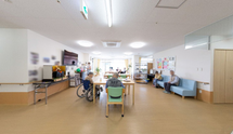 介護施設の共有エリア