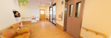 介護施設内の待合室