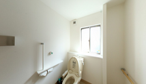 清潔感あるトイレ設備