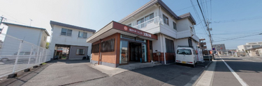 介護施設の外観と周辺