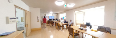 施設内の居心地の良い空間