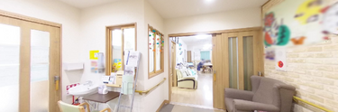 介護施設の居心地の良い廊下
