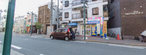 静かな都市の住宅街