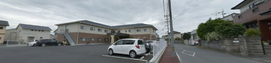 落ち着いた環境の通り