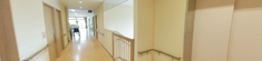快適な作業環境の廊下施設
