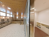 明るく開放的な空間
