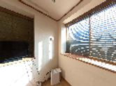 明るく広々とした部屋