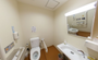 清潔なトイレ設備
