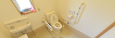 利用者応援のトイレ設備